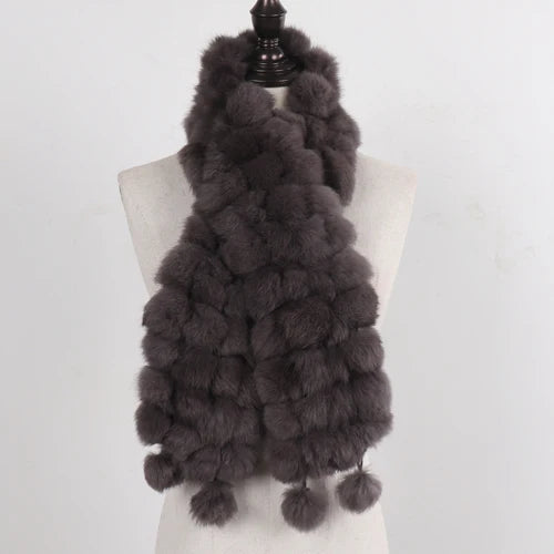 POMPOM SCARF | RABBIT