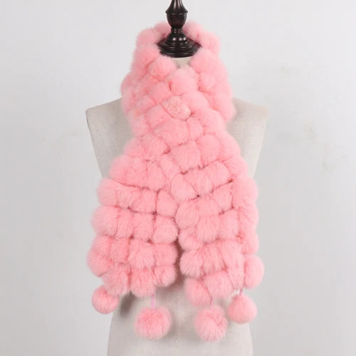 POMPOM SCARF | RABBIT