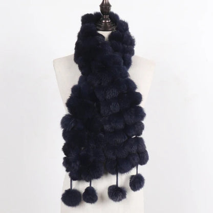 POMPOM SCARF | RABBIT